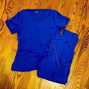 Jaanuu set S/SP royal blue